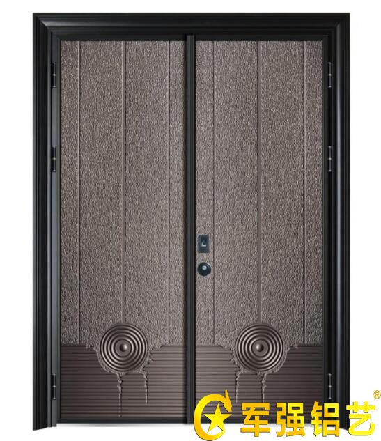 豪宅別墅用門(mén)選擇軍強(qiáng)鑄鋁門(mén)十大品牌廠(chǎng)家